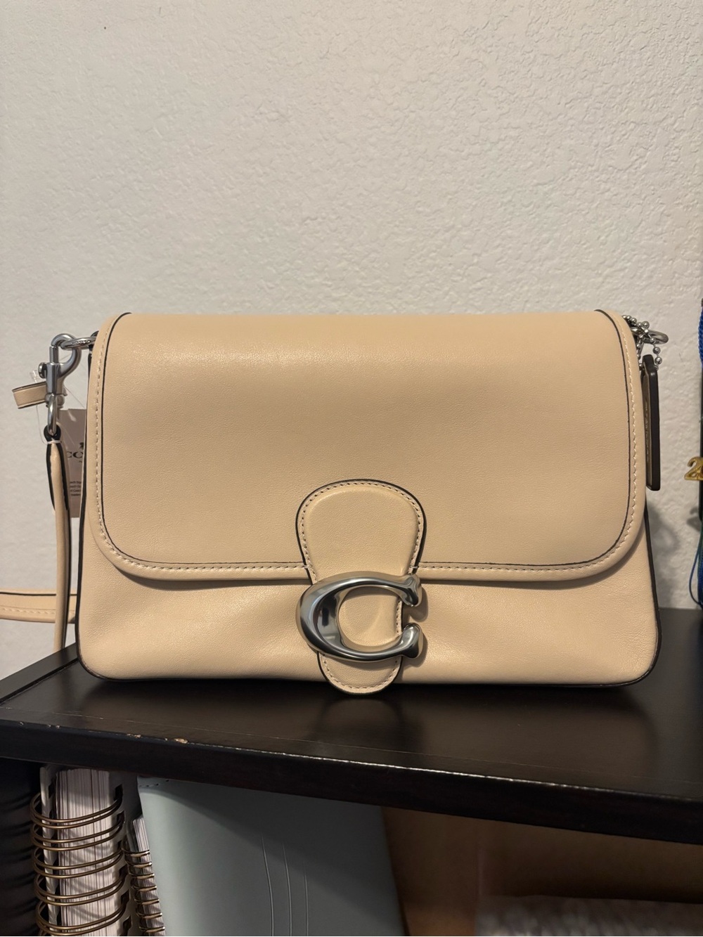 Coach Soft Tabby in Ivory